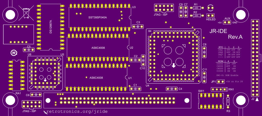 jr-IDE Front PCB